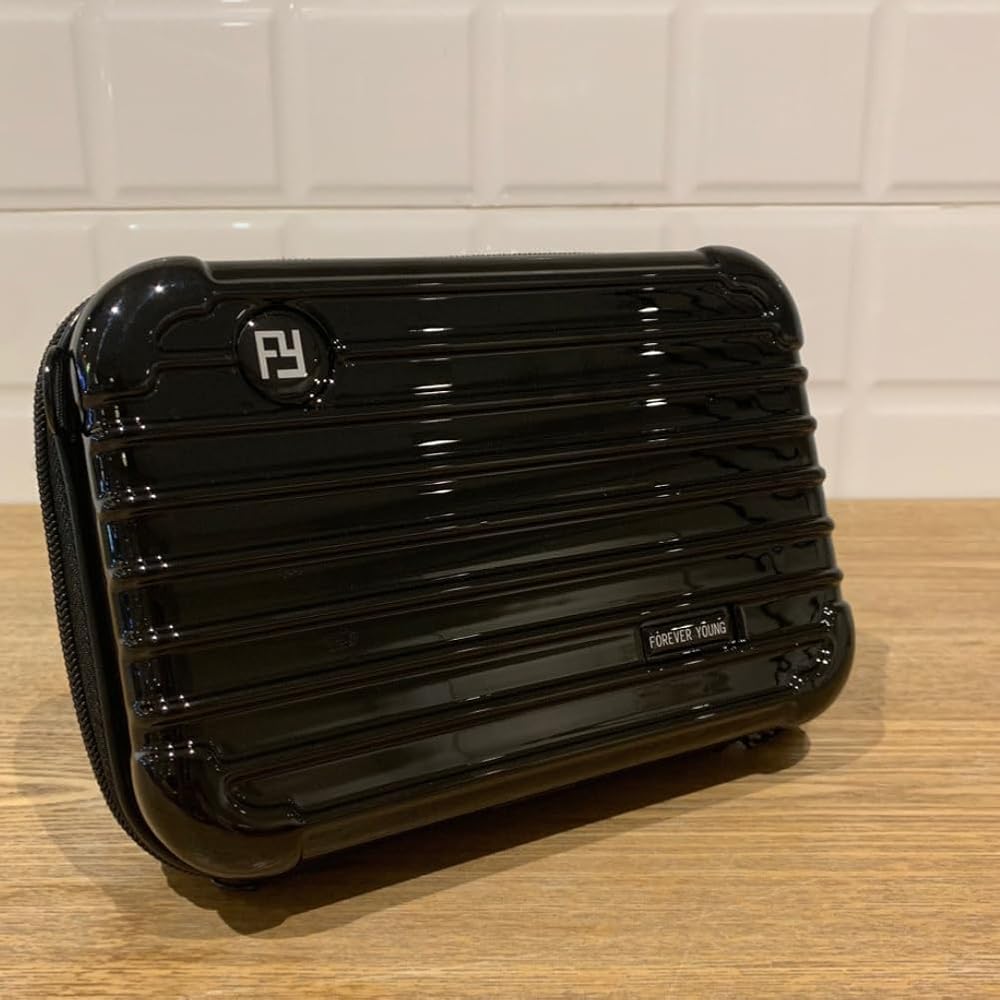 Amazon | スーツケース型 大きめ ショルダーバッグ マルチケース